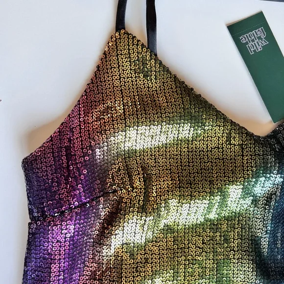 XS Wild Fable sequins dress - Picture 3 of 10